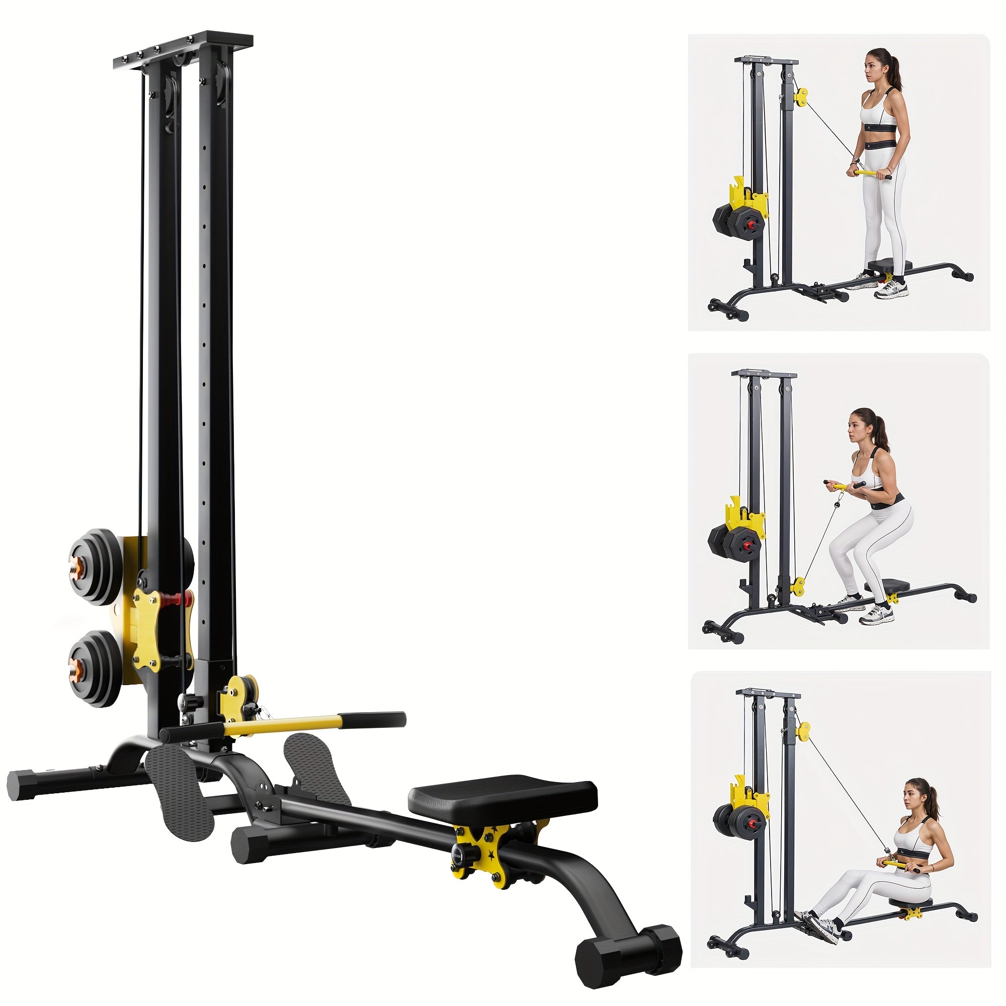 Foldable Cable Row Machine