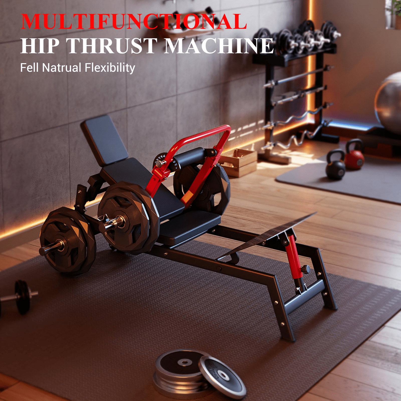 Commercial-Grade Glute & Hip Thrust Machine