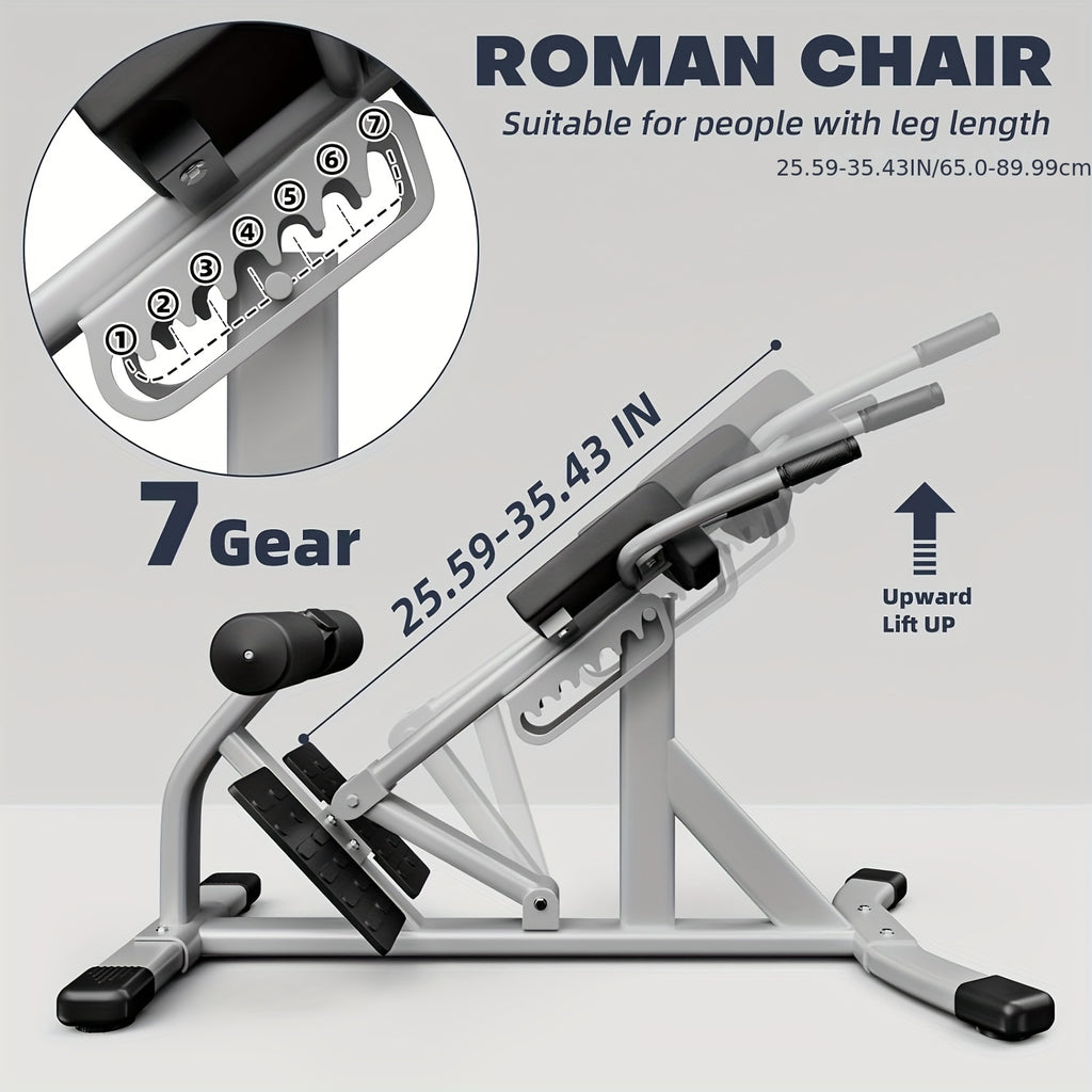 Adjustable Roman Chair Hyperextension Bench