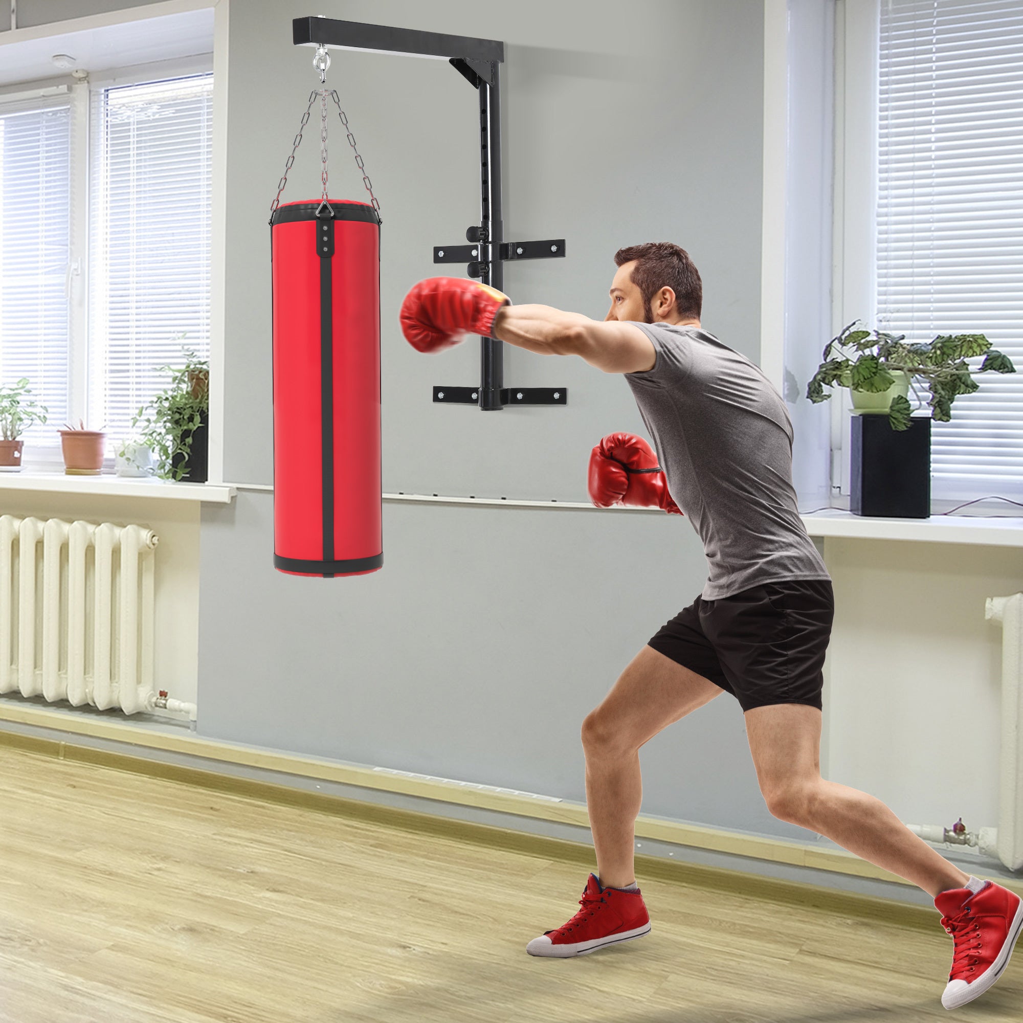 Adjustable Heavy Bag Wall Mount Bracket