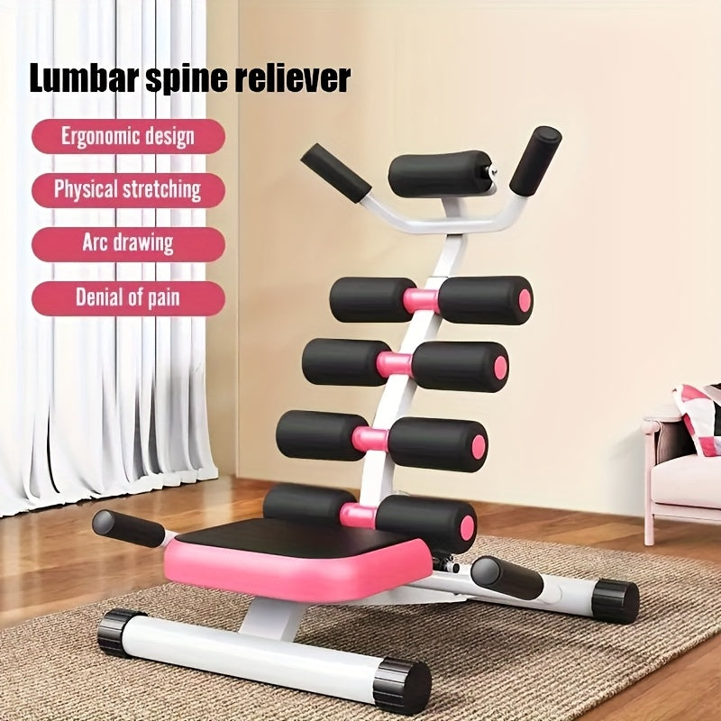 Multi-Functional Back Stretcher & Lumbar Spine Reliever