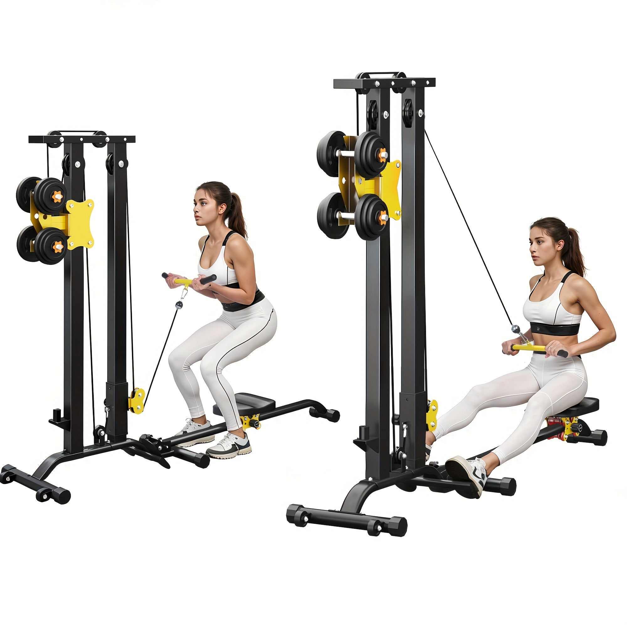 Foldable Cable Row Machine