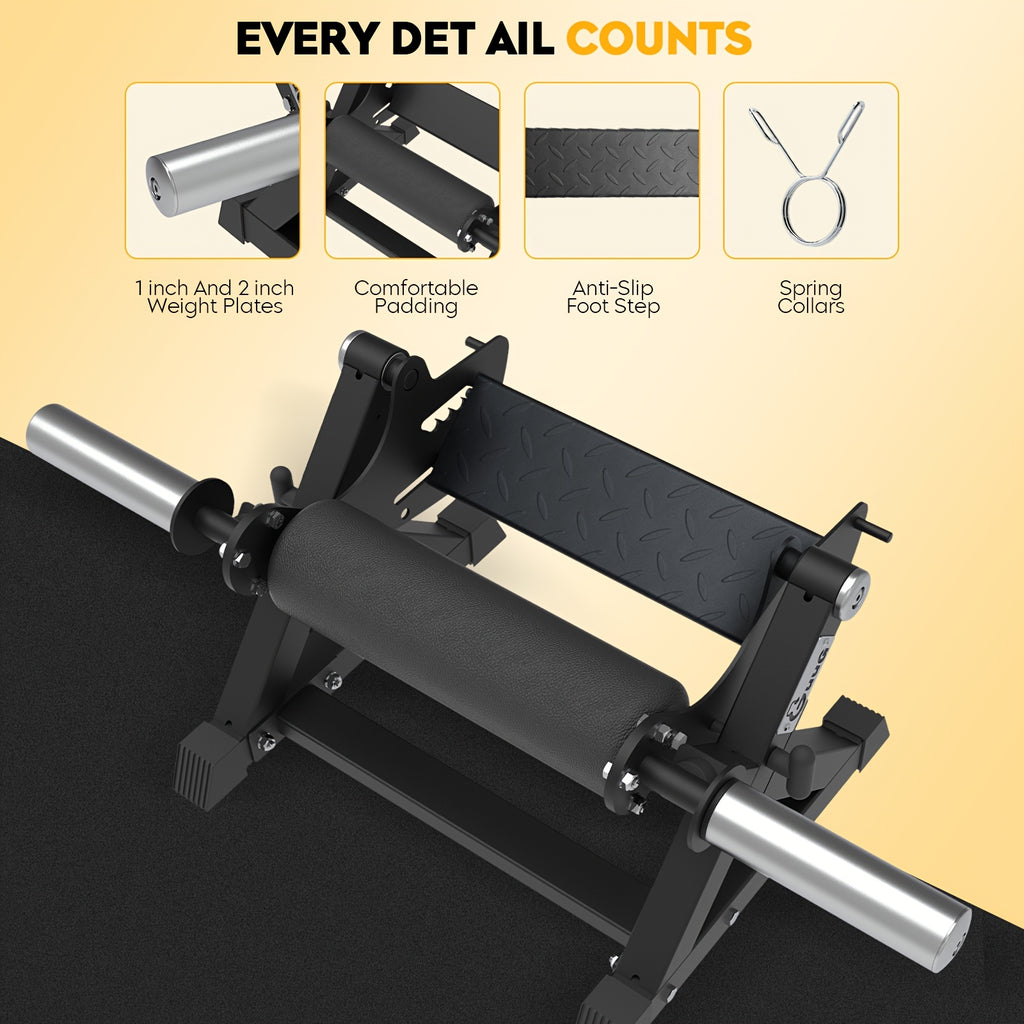 2-in-1 Tibia Dorsi & Split Squat Machine