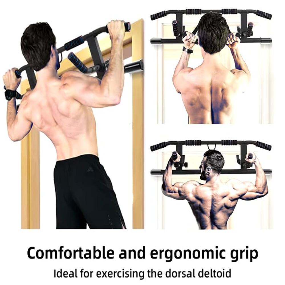 Multi-Grip Doorway Pull-Up Bar