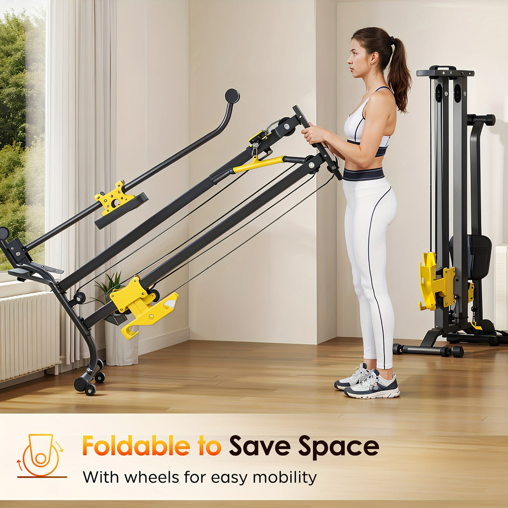 Foldable Cable Row Machine