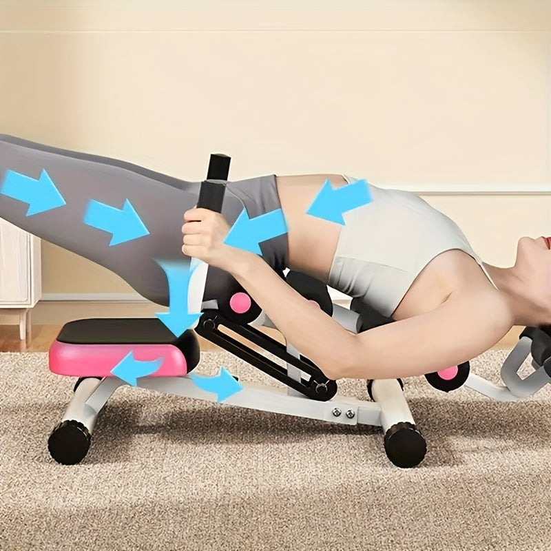 Multi-Functional Back Stretcher & Lumbar Spine Reliever