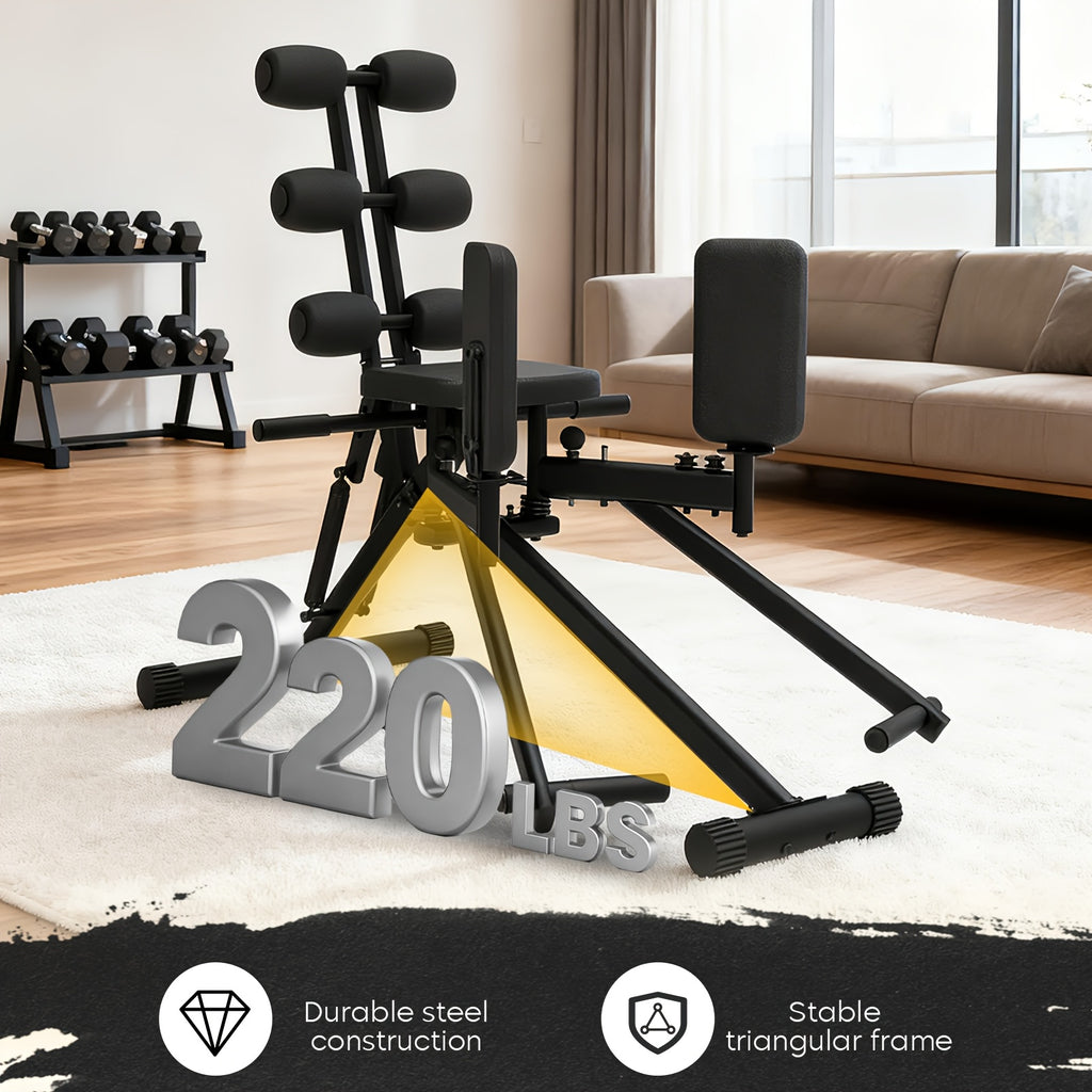 3-in-1 Hip Abductor & Thigh Trainer Machine