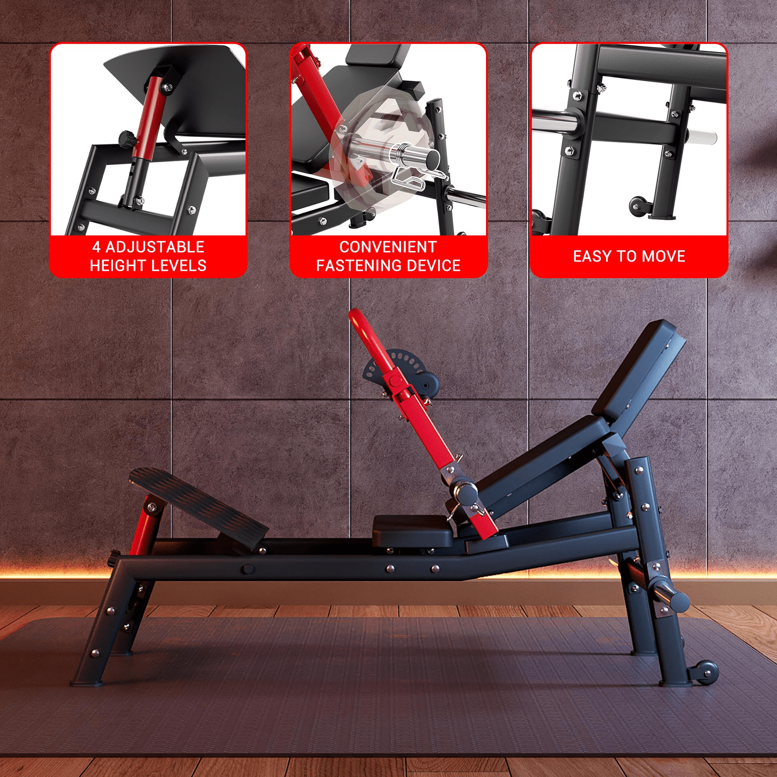 Commercial-Grade Glute & Hip Thrust Machine