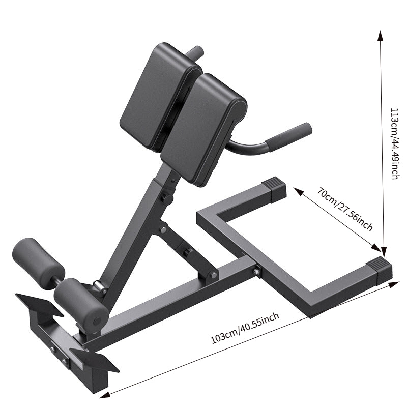 Adjustable Roman Chair Hyperextension Bench