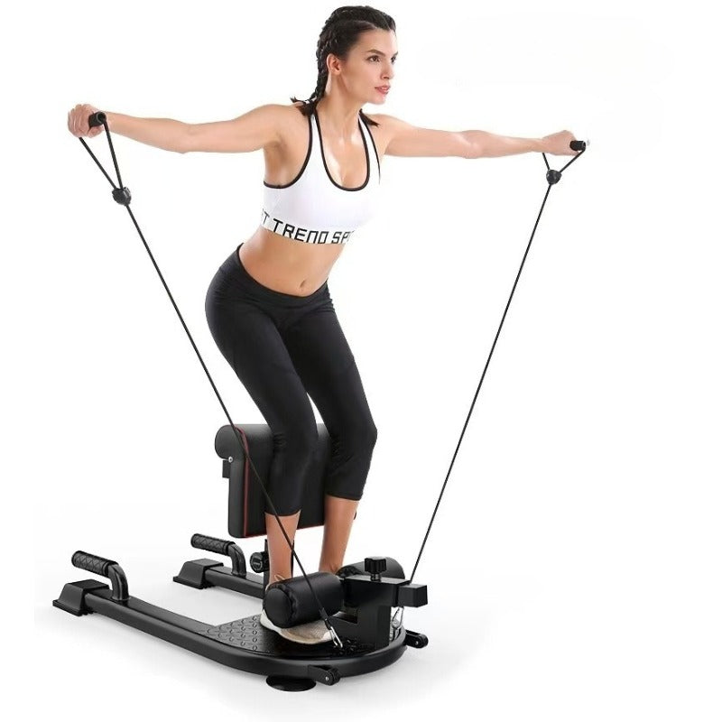 Multi-Functional Squat Trainer with Resistance Bands