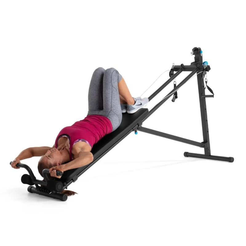 Multi-Functional Incline Trainer with Resistance Cables