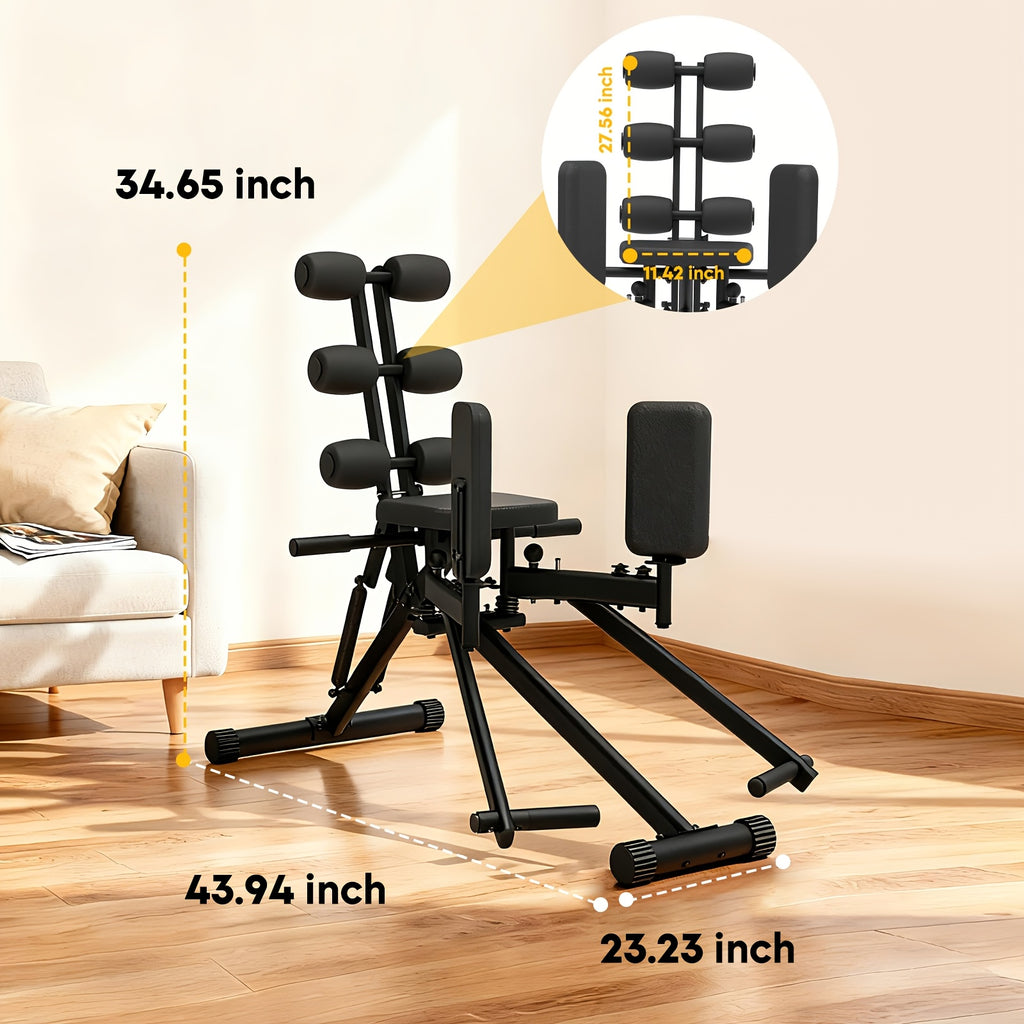 3-in-1 Hip Abductor & Thigh Trainer Machine