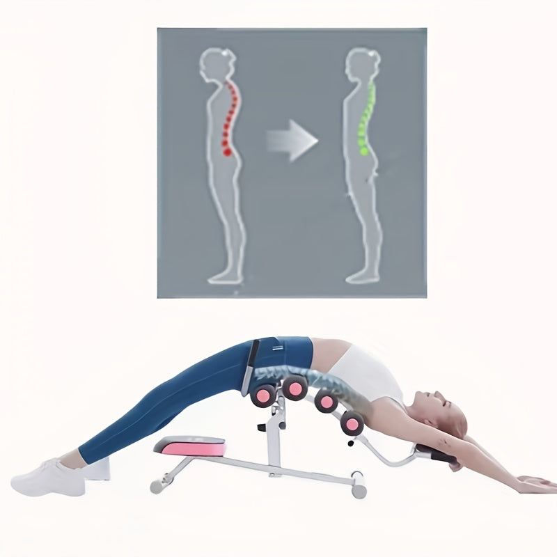 Multi-Functional Back Stretcher & Lumbar Spine Reliever